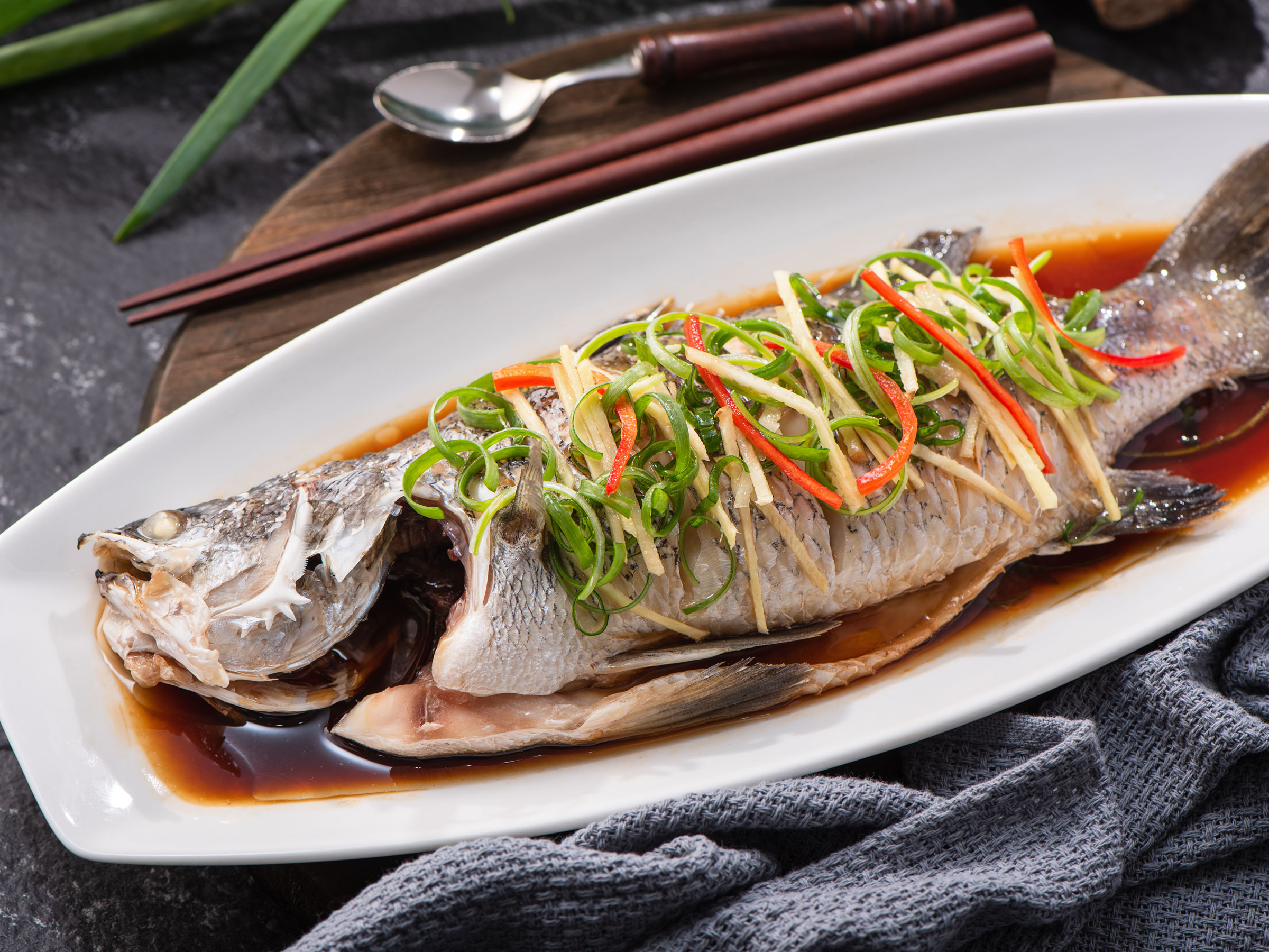 清蒸鱸魚| 美味食譜| 李錦記台灣| TAIWAN