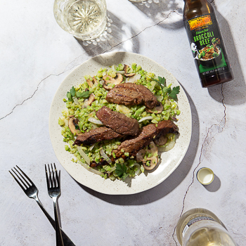 Recipe Beef with Broccoli Rice S