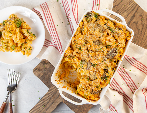 Recipe Broccoli & Mushroom Mac and Cheese