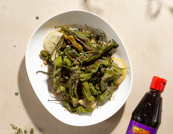 Recipe Sesame Grilled Shishito Peppers