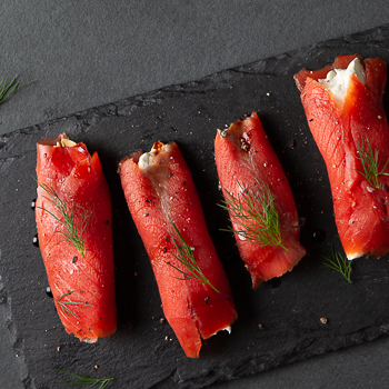 Recipe Smoked Salmon Roll-Ups S