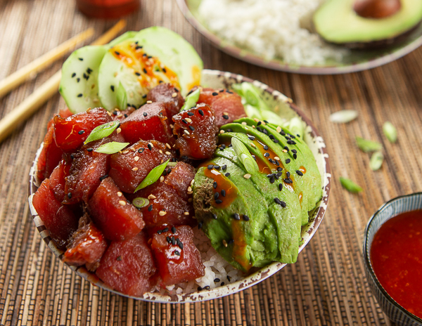 Recipe Sweet & Spicy Tuna Poke