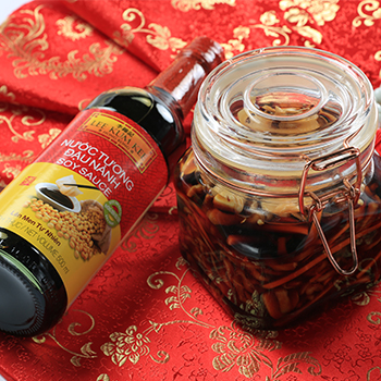 Củ Cải Ngâm Nước Tương