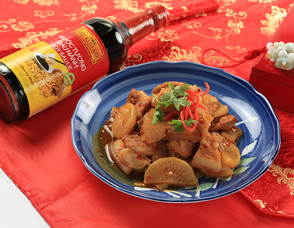 Củ Cải Kho Thịt