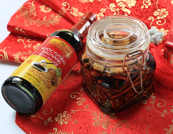 Củ Cải Ngâm Nước Tương