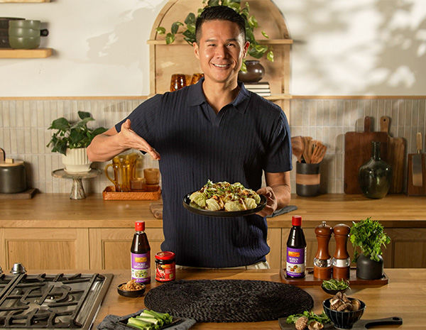 A wrapped cabbage dumplings recipe by Chef Charles Chen.