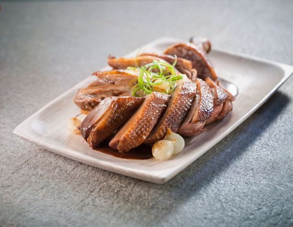 Bebek rebus Saus Chu Hou