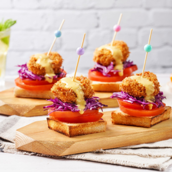 吉列脆卜卜鮑魚多士 350 x350