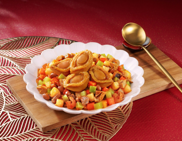 Mixed Stir-fry with Abalone