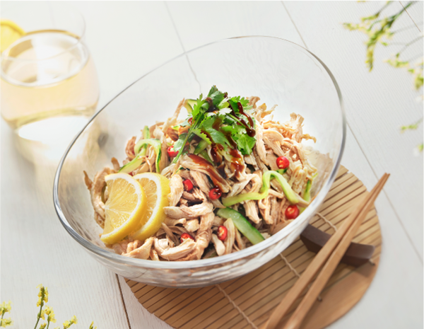 Spicy and Sour Shredded Chicken