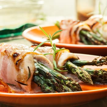 Bacon Rolls with Honey and Soy Glaze