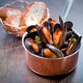 Streamed Thai Mussels