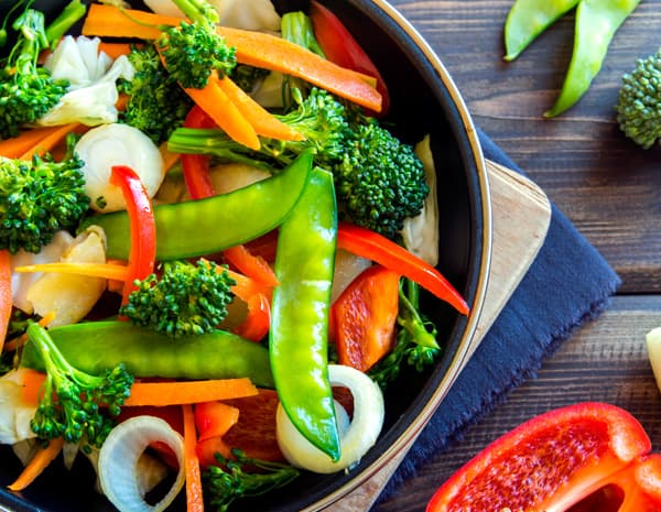 Wok Tossed Vegatables with Oriental Sauce