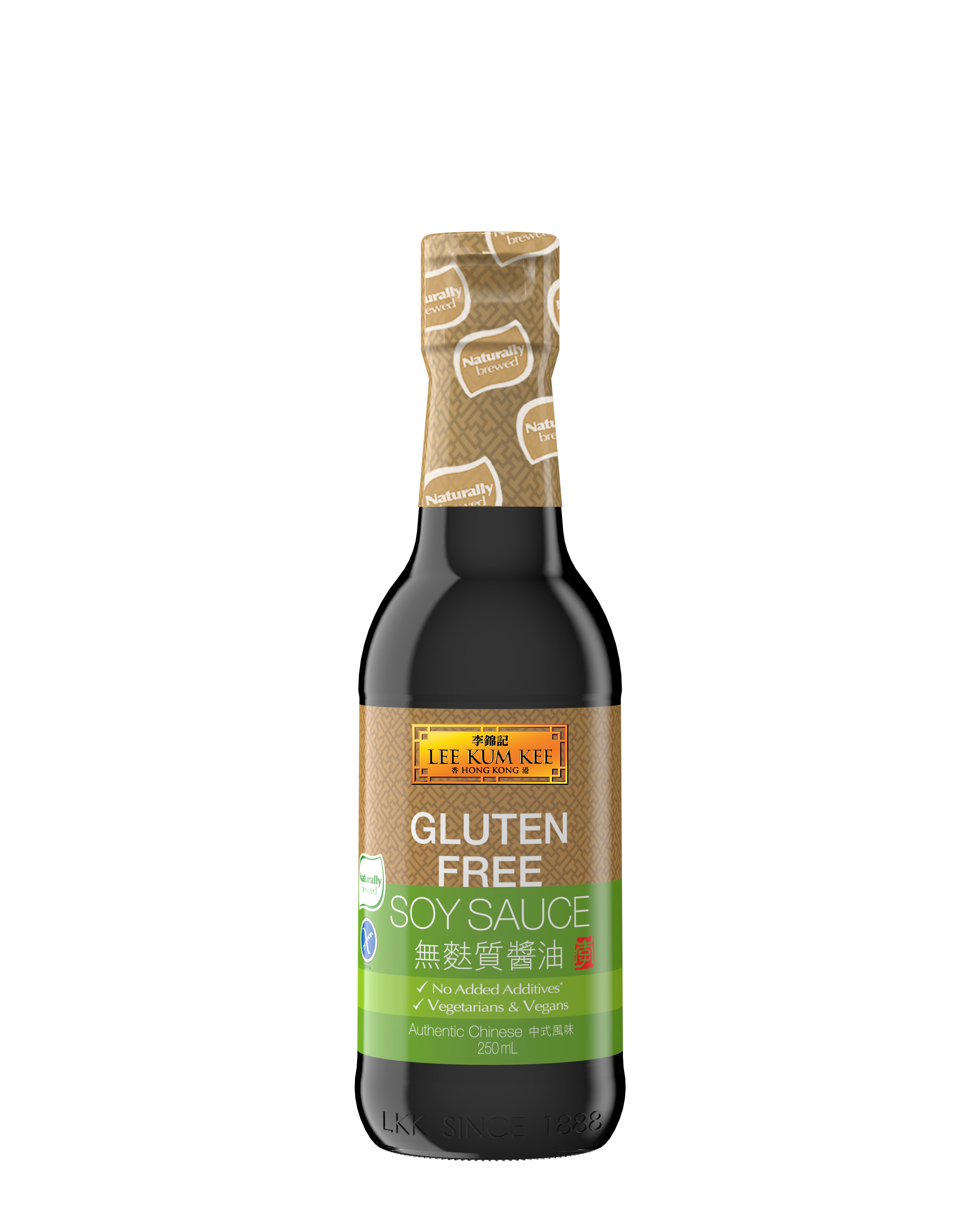 GLUTEN FREE SOY SAUCE 250MLx6 - FRONT v2
