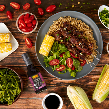 Asian Sesame Grilled Beef Skewers S