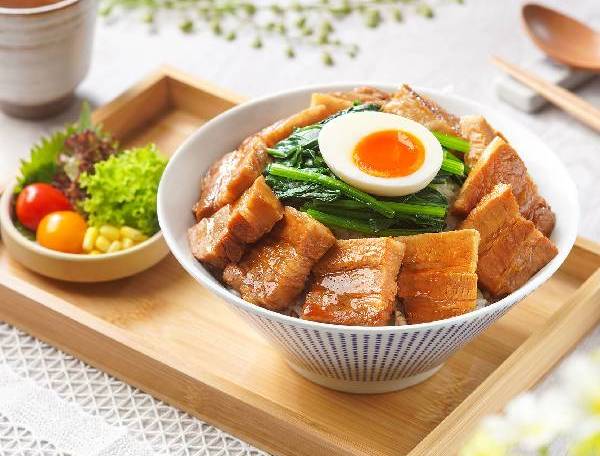 Healthy Pork Donburi (Rice Bowl)