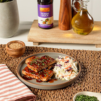 A bbq tofu recipe for tofu steaks served in a smoky bbq sauce.