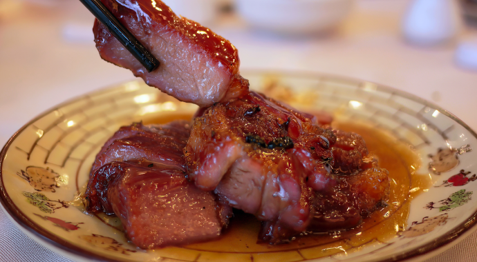 홍콩식 돼지고기 비베큐 차슈