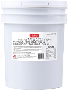 Chili Bean Sauce (Toban Djan), 20 kg, Pail