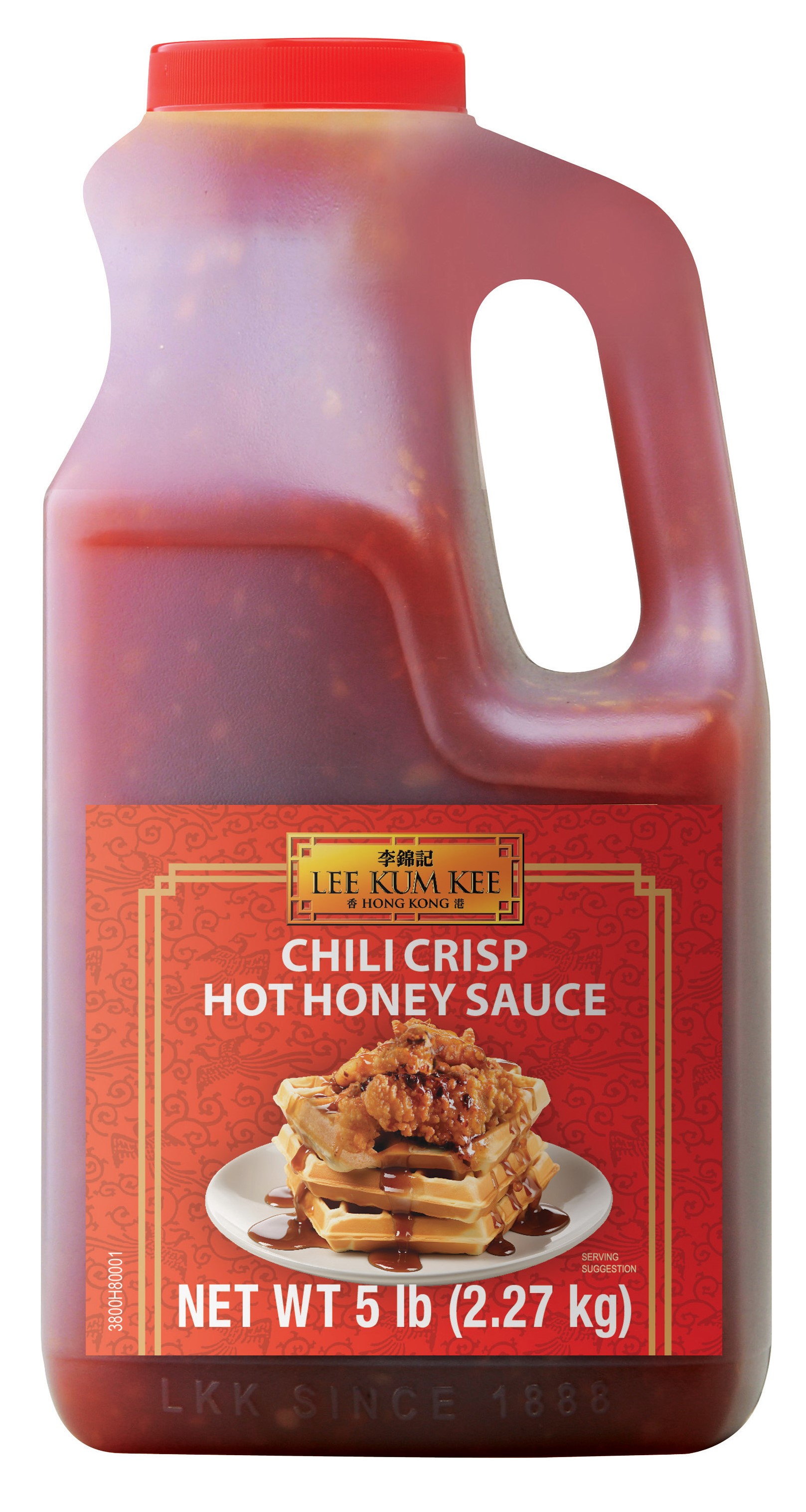 Chili Crisp Hot Honey Sauce, 5 lb (2.27 kg), Pail