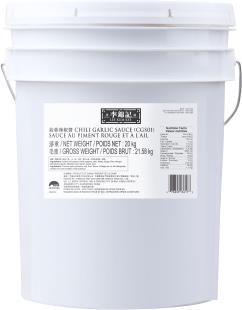 Chili Garlic Sauce, 20 kg, Pail