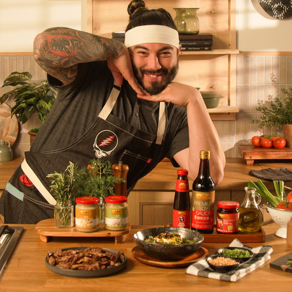 A congee with duck confit recipe by Logan Sandoval.