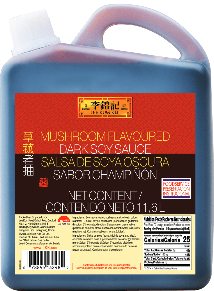 Mushroom Flavored Dark Soy Sauce_15KG