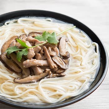 Recipe Mushroom and Pork Noodle Soup