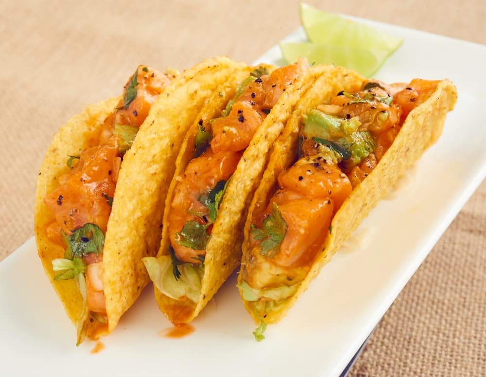 Recipe Poke tacos