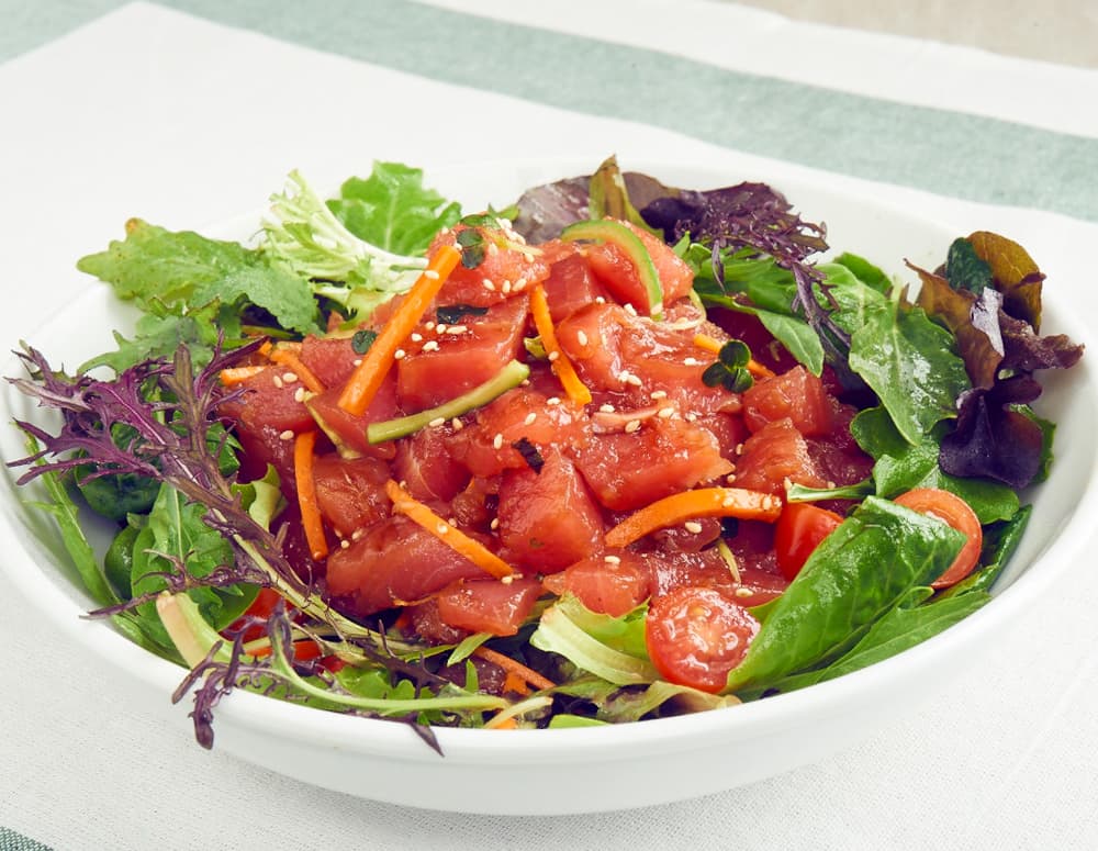 recipe tuna poke salad