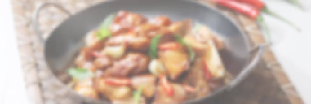 Caramelized Pineapple Burger Steak