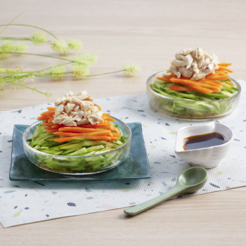 Salad Ayam dengan Wasabi Cuka