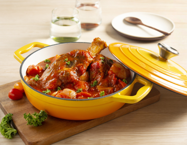 蕃茄時蔬燉羊膝