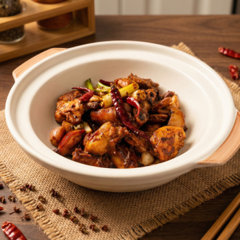 Clay Pot Abalone Chicken in Black Bean Sauce