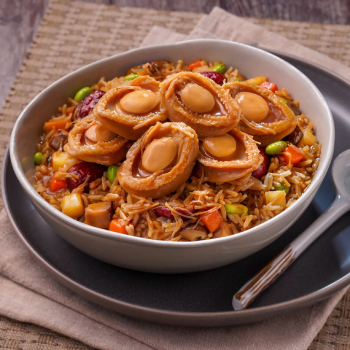 Stewed Rice with Deluxe Abalone