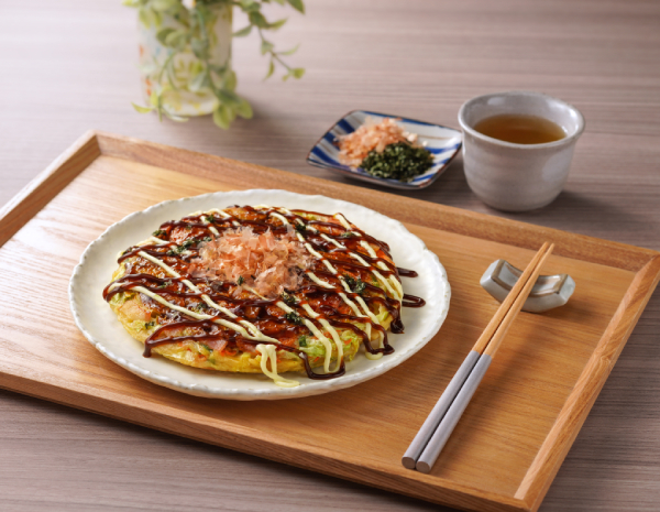 Japanese-Style Okonomiyaki 