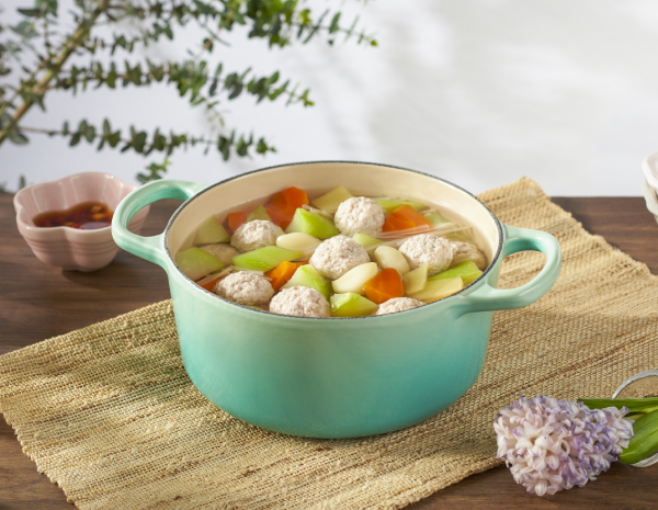 Gassho Melon Soup with Meat Ball