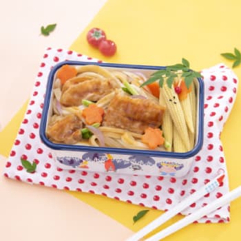 和風豚肉炒烏冬