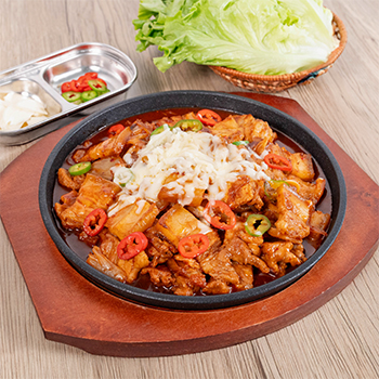 Korean Spicy Stir-Fried Pork Belly