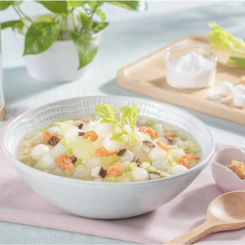 Winter Melon Soup with Mini Glutinous Rice Ball