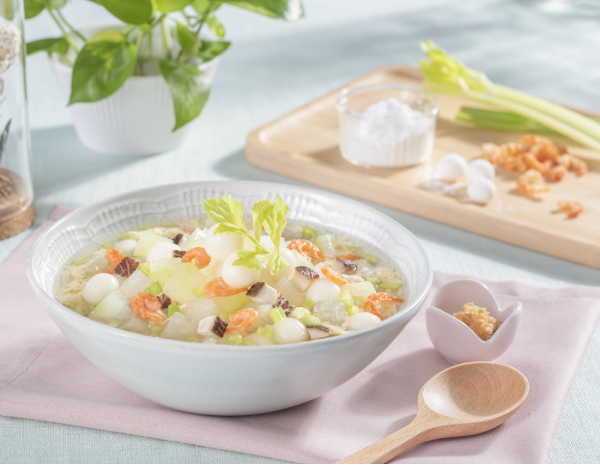 Winter Melon Soup with Mini Glutinous Rice Ball