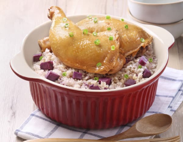Drumstick Rice Bake - Rice Cooker Version