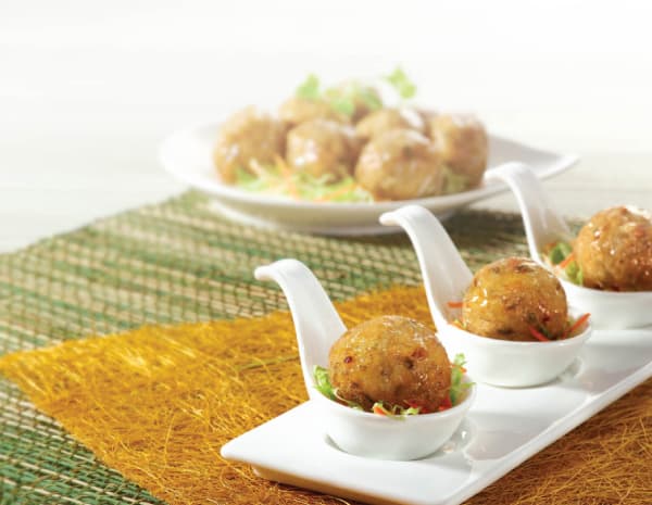 Fish Balls with Oyster Sauce