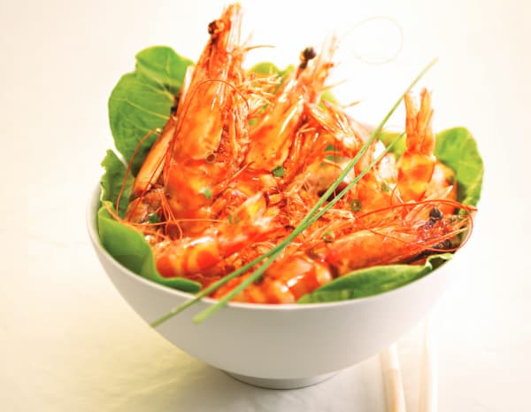豉油皇中蝦