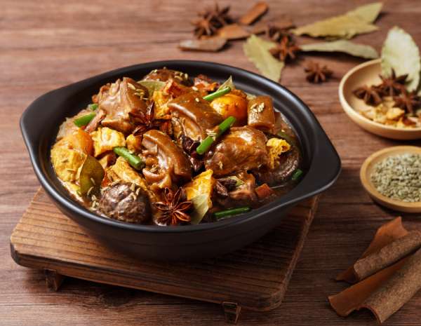 Lamb Stew with Bean Curd Sheet