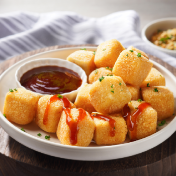 Crispy Tofu with Sriracha Chilli Sauce350x350