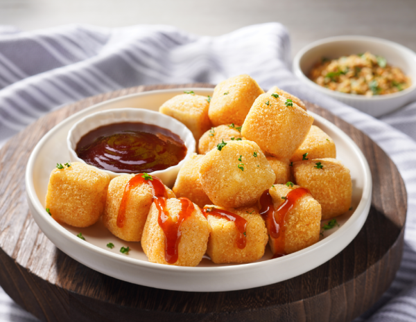 Crispy Tofu with Sriracha Chilli Sauce600x465