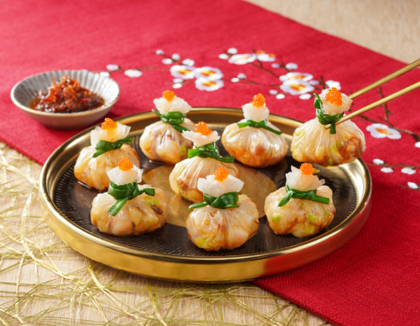 XO Sauce Shrimp Crystal Dumplings
