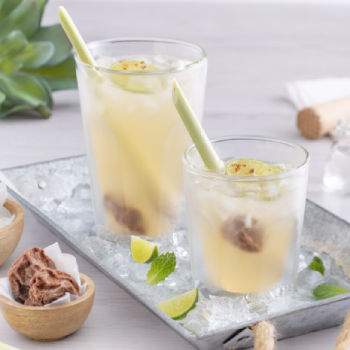 Honey Vinegar with Ginger and Lemon