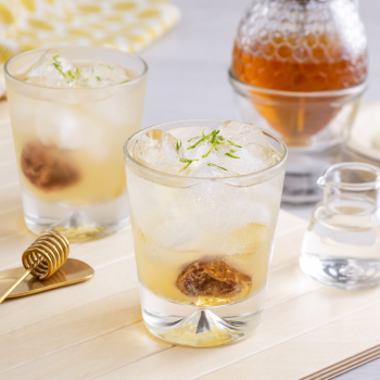 Honey Vinegar with Ginger and Lemon